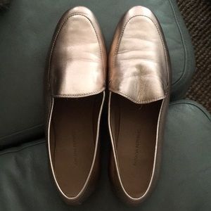 Banana Republic Rose Gold Loafers - Size 7.5